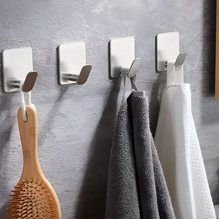 סט 4 ווי תליה לקיר בהדבקה