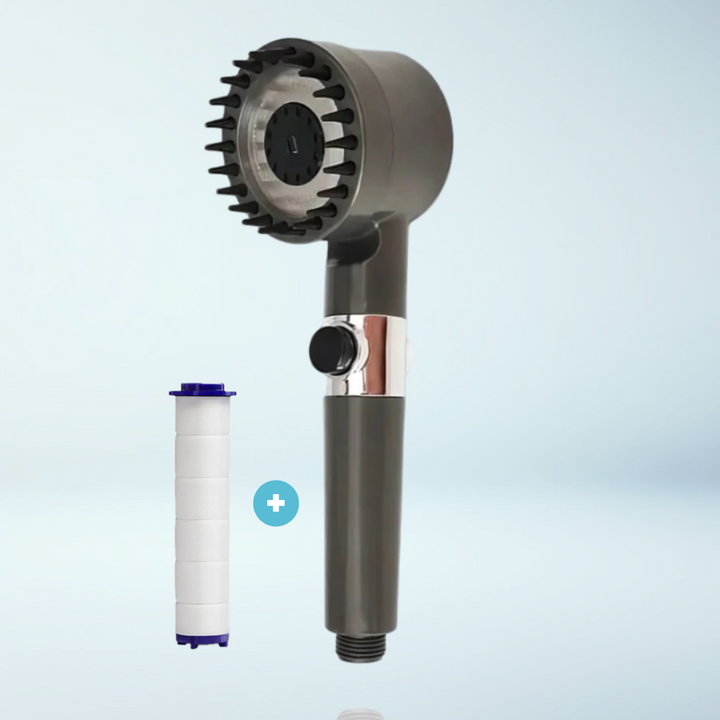 ראש מקלחת מגביר לחץ מסנן חכם